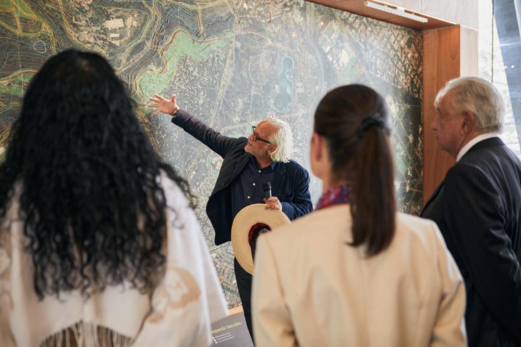 Inauguran Presidente de México y Claudia Sheinbaum Calzada Flotante y