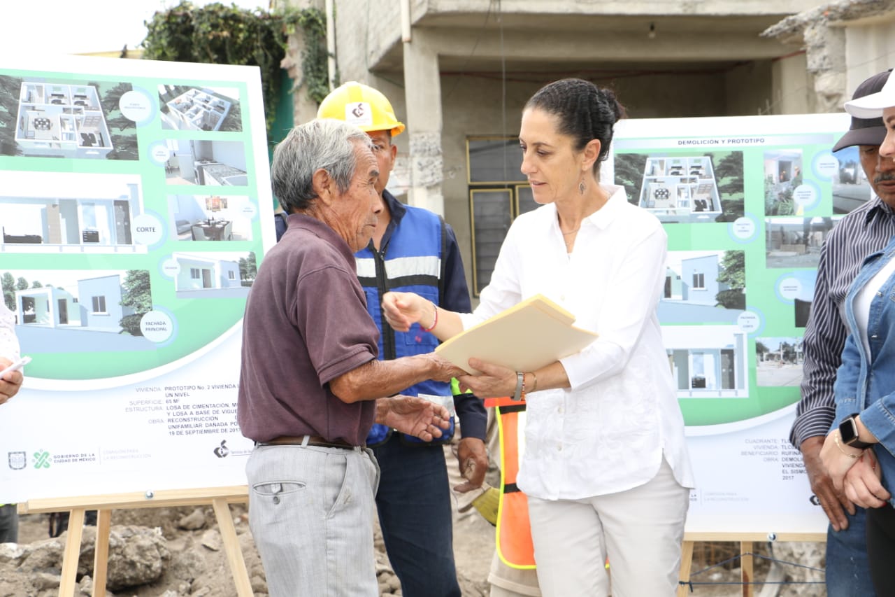 Supervisa La Jefa De Gobierno Obras De Reconstrucción Y Rehabilitación En Tláhuac 8602