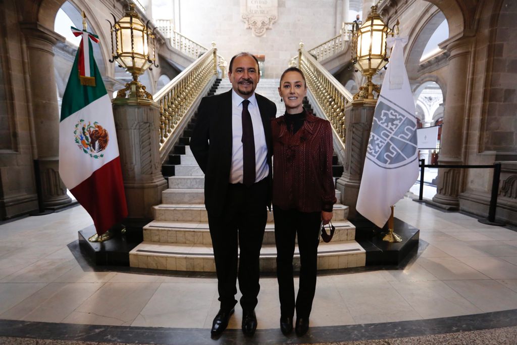 Se Reúne Jefa De Gobierno Con Nueva Dirigencia Del SUTGCDMX