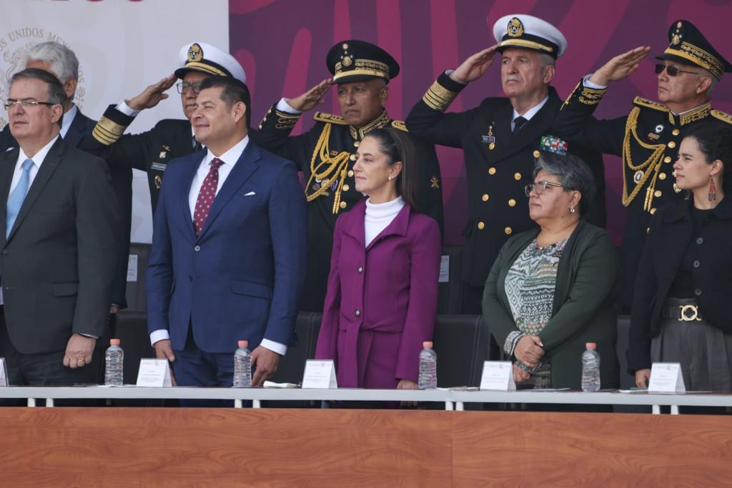 Asiste Jefa De Gobierno A La Ceremonia Por El Aniversario De La Marcha De La Lealtad