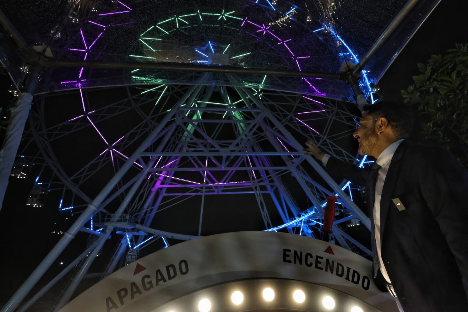 FOTO – ENCENDIDO DE LA RUEDA DE LA FORTUNA AZTLÁN 360, EN EL PARQUE URBANO AZTLÁN (2).jpeg