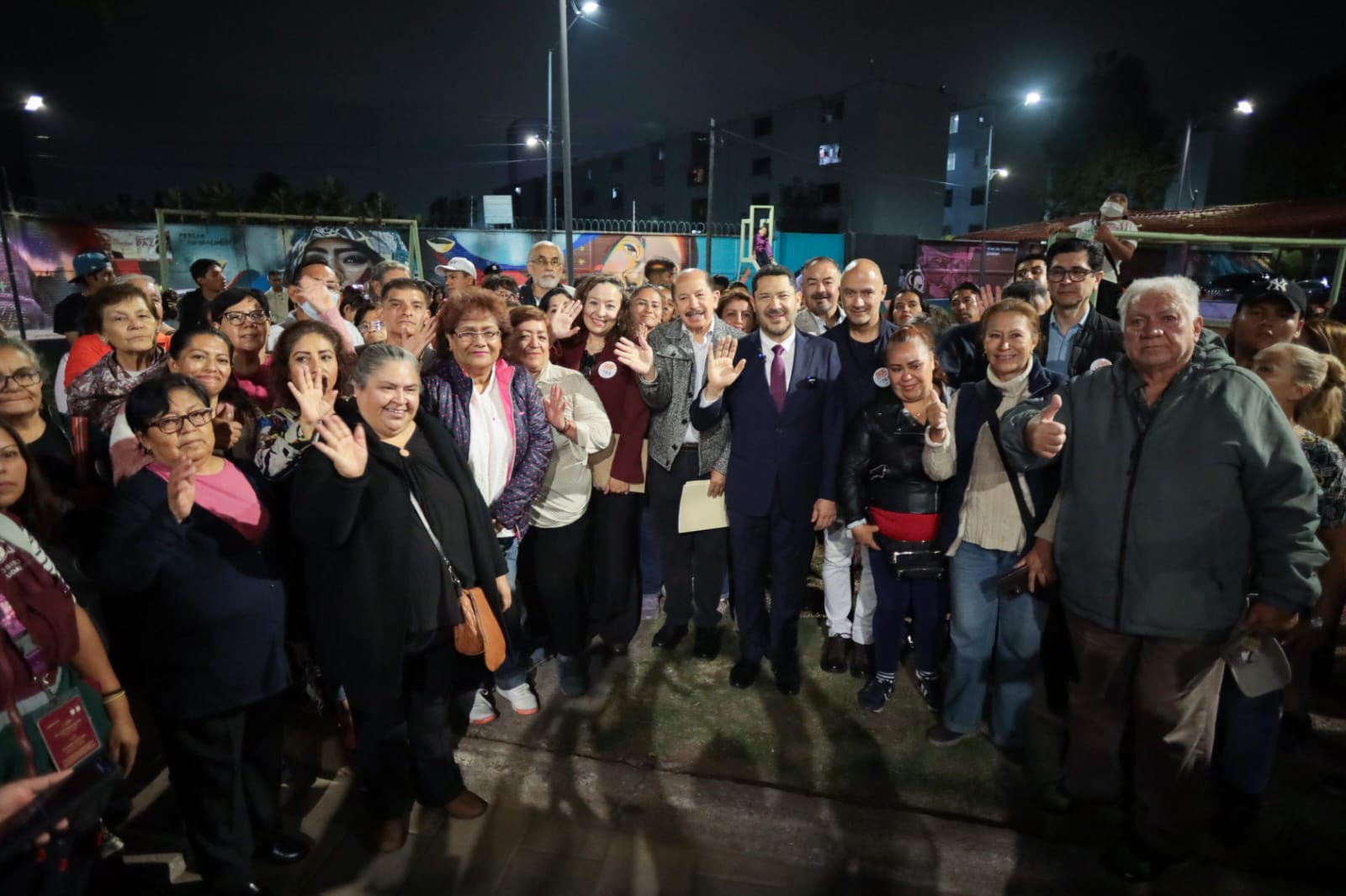 Inaugura Martí Batres "Sendero Seguro Avenida Coyuya", En Beneficio De ...