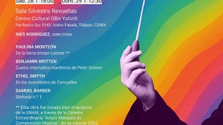 Ofrece Orquesta Filarmónica de la Ciudad de México gala para conmemorar Mes del Orgullo LGBTIQ+